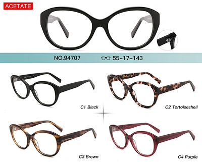 acetate optical eyeglasses